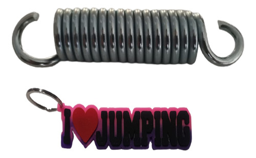 50 Resortes  Para Trampolin Fitness 8.7  Cms