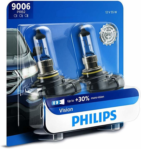 Philips 9006 Visión Actualiza Bulbo De La Linterna Con Hasta