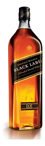 Whisky Johnnie Walker Black Label 1000 Ml Whisky Importado