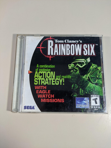 Jogo Tom Clancy's Rainbow Six Dreamcast Original!