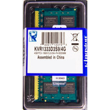 Memória Kingston Ddr3 4gb 1333 Mhz Notebook 1.5v Kit 01