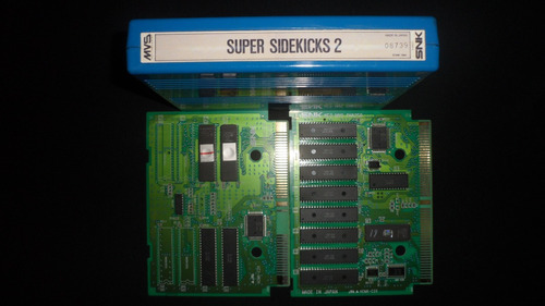 Cartucho De Neo Geo Mvs,super Side Kicks 2 Original Snk.