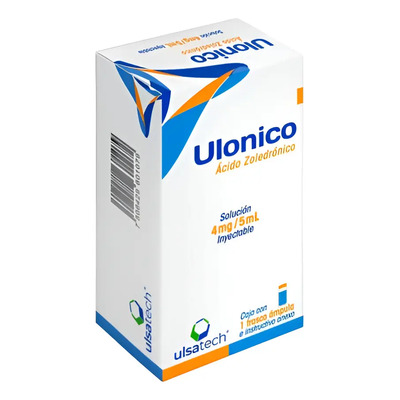 Ulonico Zoledrónico Antirresortivo Óseo 4mg\u002F5ml Inyectable | Envío gratis