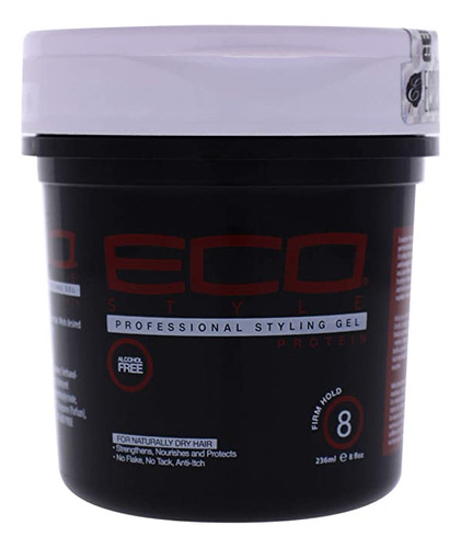 Eco Style Protein Styling Gel Tarro, 8 Oz