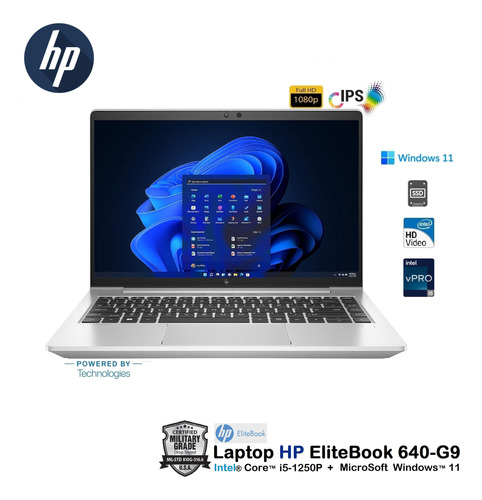 Hp Elitebook 640-g9  Core I5-1250p 32gb 1000gb 14fhd W11 Pro