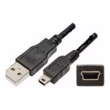 Cabo Usb P/carregar Controle Ps3 + Cabo Força Reforçado