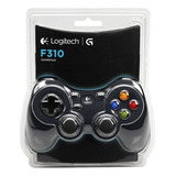 Logitech F310, Gamepad Usb Para Pc / Android Tv Color Negro