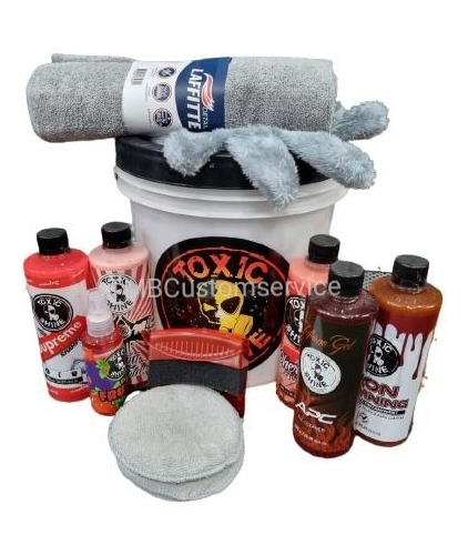 Kit De Lavado Red Auto Moto Completo/toxic Shine