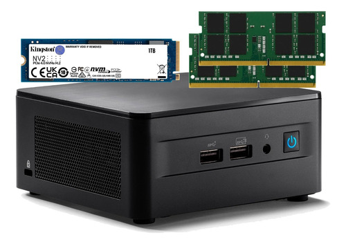 Mini Pc Intel Nuc 12 Core I5 1240p 4.4ghz M.2 1tb 64gb 2x32