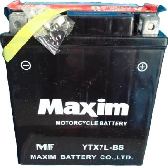 Bateria Maxim Ytx7l-bs New Crypton/xtz 250 Lander