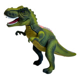 Dinossauro Tiranossauro Rex Grande Controle Remoto Som E Luz