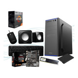 Pc Kelyx Amd Ryzen 3-3200g 8g Ssd 240gb W10 6ctas