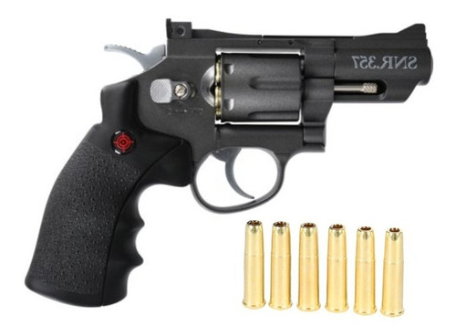 Crosman Snr357 Full Metal Balin Shoots Bbs Co2 Revolver Xtre