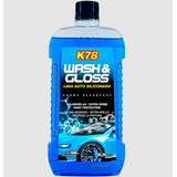 Shampoo Lava Autos Siliconado K78 Wash & Gloss Maximo Brillo
