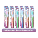 Escova Dental Adulto Kit C/12 Peças Atacado