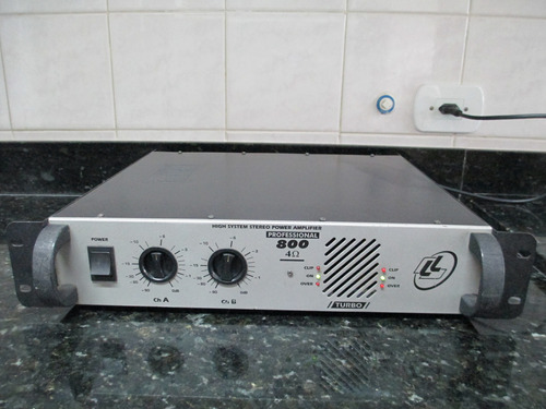 Amplificador L L Professional 800 Turbo (ñ Cygnus Gradiente