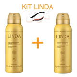 Kit C/2: Linda Desodorante Antitransp. Aerossol 75g/125ml