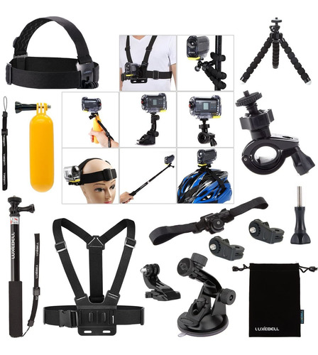 Kit De Accesorios Para Cámara De Acción Sony Hdras As...