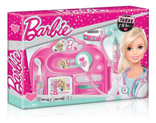 Set Medico Enfermera Barbie Doctor Juguete  Niños 839-105