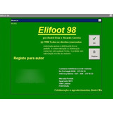 Elifoot 98 - Atualizado 22/23 + 1000 Times