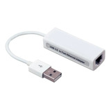 Adaptador Tarjeta De Red Lan Rj45 Fast Ethernet Usb 2.0