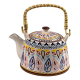  Tetera Infusor Porcelana Vintage  D+m Bazar Gourmet