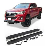 Estribos Negro Toyota Hilux Original 2016 2022 Completo 