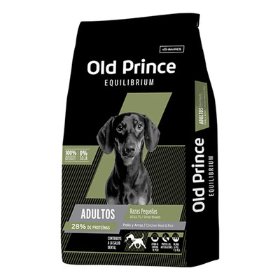 Alimento Old Prince Equilibrium Old Prince Equilibrium para perro adulto de raza pequeña sabor pollo y arroz de 15 kg | Envío gratis