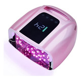 Lámpara De Manicura Uv Led Recargable De 96w 42led