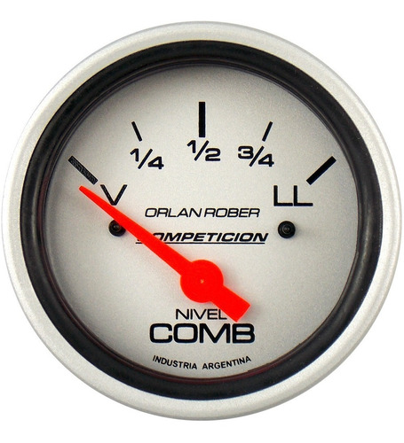 Reloj Orlan Rober Nivel Combustible 12v Competición 70 Ohms