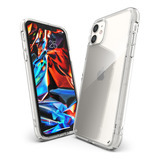 Estuche Funda Antichoque | Ringke Fusion | Para Apple iPhone 11 | Acabado Mate | Color Transparente | Claro