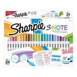 Pack Sharpie Note X24 Piezas Resaltador/marcador 