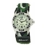 Reloj Para Hombres Estilo Militar Color Verde