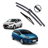 Limpador De Parabrisa Silicone Chuva New Fiesta 2012 A 2019