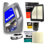 Kit 3 Filtros + Aceite Elaion F50 5w40 Honda Civic 1.8 16v