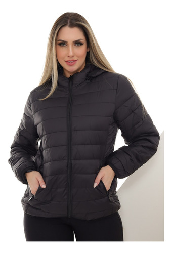 Casaco Jaqueta Blusa Bobojaco Moto Impermeável Puffer Nylon