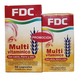 Pack Muivitamínico Ca+fe+zinc X30 Y X60 