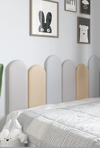 Cabeceira Para Cama De Solteiro Nuvem Decorativa Cores