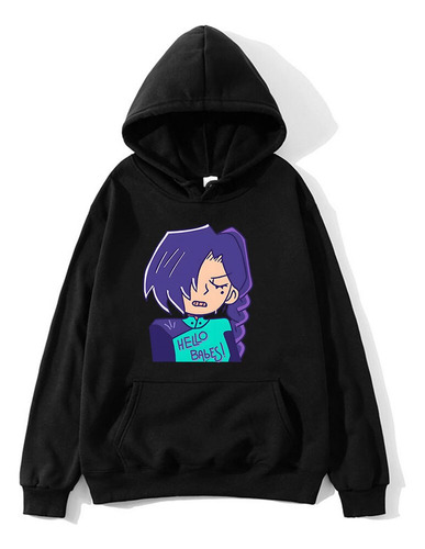 Sudadera Con Capucha De Anime Japonés Cike Wu Liuqi Para Hom