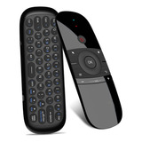 W1 2.4g Air Mouse Teclado Sem Fio Controle Remoto Infraverme