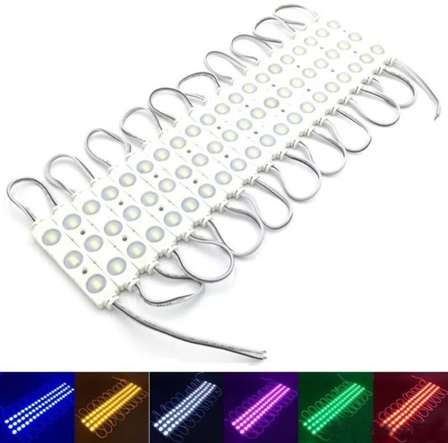 Modulo Led De Lujo 3 Lupas X10 Und