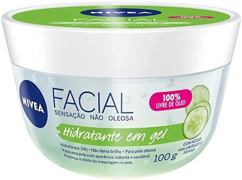 Gel Hidratante Facial Fresh Pepino E Ácido Hialurônico Nívea