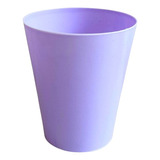 30 Vasos Plástico Descartable Duros Flexible Colores Pastel