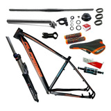 Kit Quadro Bicicleta Aro 29+suspensão Absolute+canote+selim