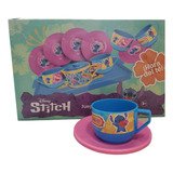 Unicornio 14pz Juego De Té Cocina Platos Vajilla Taza Color Morado/rosa