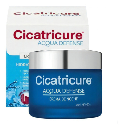 Cicatricure Acqua Defense Crema De Noche 50 Gr. Tipo De Piel Todo Tipo De Piel