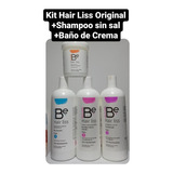 Kit 4 Pasos Keratina Hair Liss - mL a $36