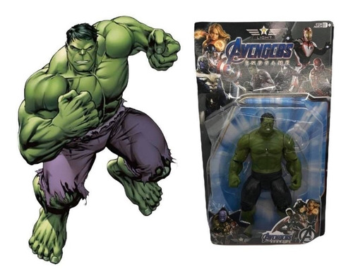 Muñeco Articulado Hulk Bruce Banner Avenger End Game