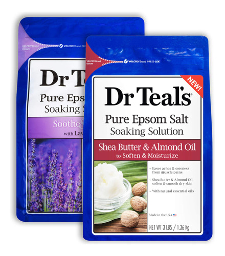 Dr Teal's Epsom - Set De   Variado De Baño De Sal (pa#0 Drtl