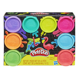 Masas Y Plastilinas Play-doh Clásico Colores Neon Color Multicolor
